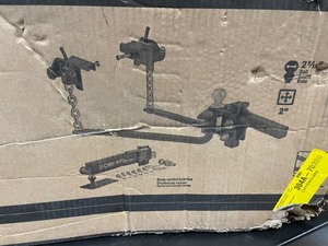 lot 78 image: Curt MV Round Bar Weight Distribution Hitch Kit (10K - 14K lbs., 31-316 Bars)