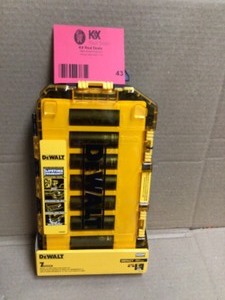 12 in. Drive Metric Impact Socket Set (7-Piece) by DEWALT Customer Returns See Pictures