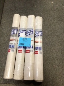 lot 47 image: Lot of 24 in. x 24 in. Packing Paper (70 Sheets) by Pratt Retail Specialties Customer Returns See Pictures