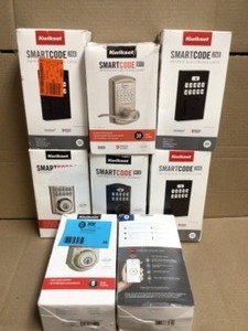 lot 38 image: Lot of Assorted Digital Key Pads Customer Returns See Pictures