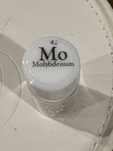 lot 6 image: RARE 1 Gram 99.9% Pure Molybdenum Element