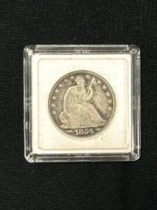 lot 17 image: 1854 Half Dollar