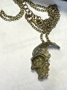 lot 51 image: Half Skull Necklace