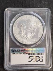 2017 AMERICAN SILVER EAGLE MS69 PCGS FIRST STRIKE