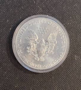 2016 AMERICAN SILVER EAGLE 1 TROY OZ IN AIRTITE