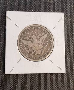 1900-O US BARBER HALF DOLLAR VG