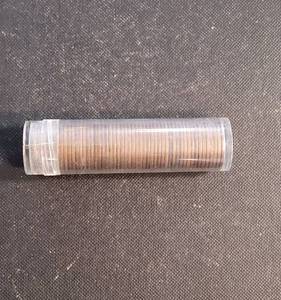 1939 DATE ROLL OF 50 US WHEAT CENTS