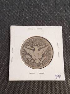 1902 US BARBER HALF DOLLAR