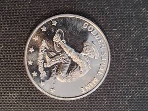 1 TROY OZ .999 FINE SILVER PROSPECTOR BY GSM