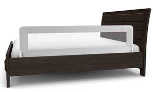 lot 38 image: Toddler Bed Rail Guard For Queen And King Beds Grey
