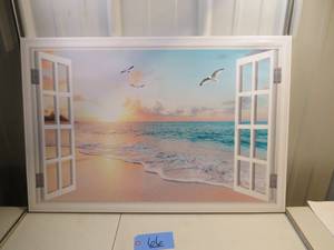 lot 66 image: 24 x 36 Beach Wall Art