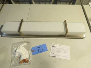 lot 73 image: LED Bathroom Vanity Light Fixture