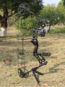 lot 56 image: WUXLISTY Compound Bow and Arrow for Adult and Beginner - D-Loop needs repaired