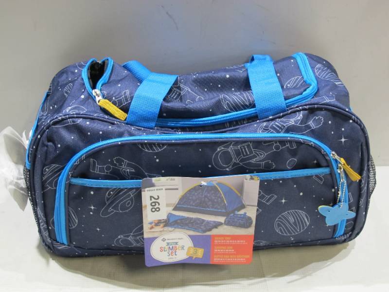 lot 658 image: NEW Members Mark Kids 3-Piece Slumber Set - Space