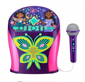 lot 523 image: NEW Disney Encanto Bluetooth Karaoke Machine with EZ Link Technology