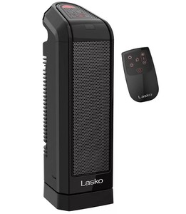 lot 559 image: Lasko CT16670 Digital Ceramic Tower Heater with Remote Control