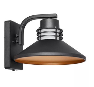 lot 579 image: Honeywell 800 Lumen Outdoor Lantern with Selectable Color Temperature