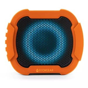 lot 600 image: ECOXGEAR Eco Roam 30 Small Rugged IPX67 Waterproof BT Speaker - Orange