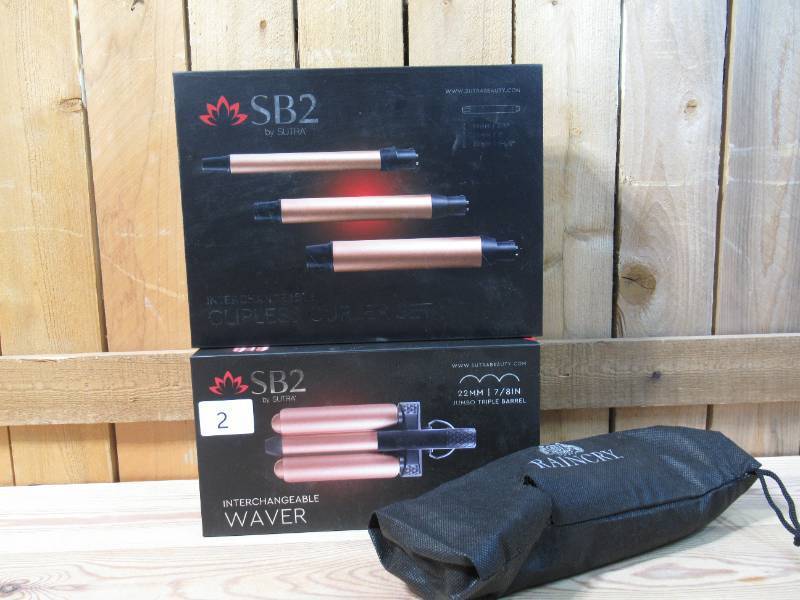 lot 26 image: SB2 by Sutra Interchangeable Hair Curling Set