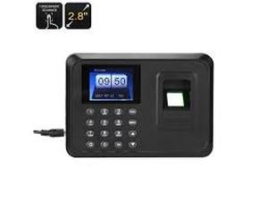 lot 62 image: Standalone Fingerprint Time Clock Machine