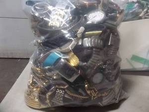 Bulk Lot Of Assorted Watches (2 Gallon Bag-Over 10 lbs)