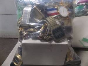 Bulk Lot Of Assorted Watches (2 Gallon Bag-Over 10 lbs)
