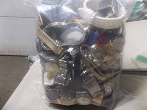 Bulk Lot Of Assorted Watches (2 Gallon Bag-Over 10 lbs)