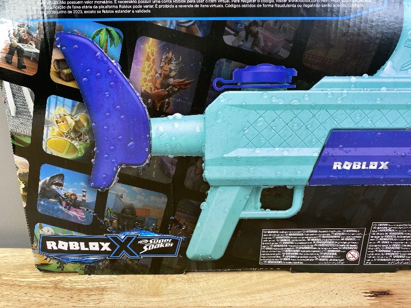 Hasbro Roblox Super Soaker Sharkbit Water Blaster for sale online