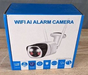 lot 34 image: NEW WiFi AI Alarm Camera  B