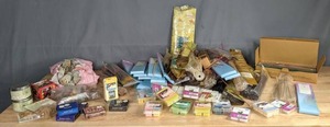lot 129 image: Variety of Home Fragrance Items Incense Sticks and Cones, Wax Melts, Sage Smudge Sticks, and More  B