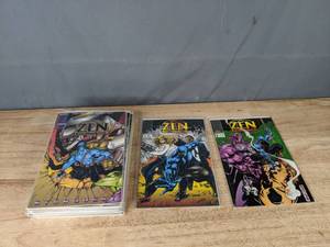 lot 71 image: A Collection of 20 Various Comic Books Including ZEN, Warblade, PERG and More  K