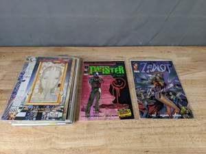 lot 73 image: A Collection of 20 Various Comic Books Including Twister, Ultraverse Hardcase, Ultraverse Mantra and More  K