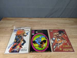 lot 74 image: A Collection of 20 Various Comic Books Including War Dancer, War Zone, War Blade and More  K