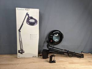 lot 149 image: Black Magnifier Lamp K