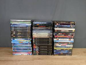 lot 54 image: An Assortment of Over 60 DVDs Includes Disney, Harry Potter, Supernatural, DaVincis Demons and More K