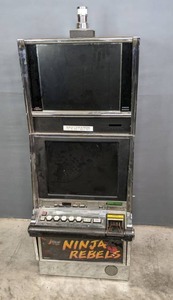 lot 11 image: Konami Gaming Ninja Rebels Casino Game Slot Machine Slots B