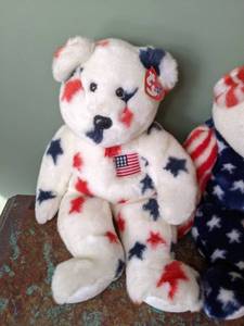 lot 418 image: TY Beanie Babies Glory Spangle Grant L