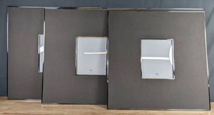 lot 190 image: 4 25 x 25 Pottery Barn Photo Frames (8 x 10 Opening) F