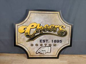 lot 177 image: Cheers Bar Sign Wall Decor F