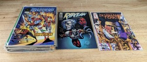 lot 85 image: Collection of 21 Comic Books Judgement day, Ripclaw, Shamans Tears, The Black Panther, Shadow Empires, Cyber Zone, Out Breed, Sabra Blade, Blood Wulf, Chapel, Enemy and More K