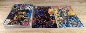 lot 87 image: Collection of 21 Comic Books Batmans Detective Comics, H.A.R.D. Corps, Warriors of Plasm, Out Breed, Bar Sinister, Slavengers, Vandal, The Good Guys and More K