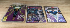 lot 93 image: Collection of 21 Comic Books Triumph, New Men, Nova, Nightmare, Turn Up The Heat, Wildstar, Hybrids, Ripclaw, Ximos, Warblade, Vamps and More K