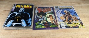 lot 94 image: Collection of 23 Comic Books Desert Peach, Death Blow, Sick Smiles, Ogre, Nexus the Liberator, Dirty Pair, War Party Dreadwolf and More K