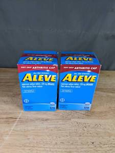 lot 173 image: (2) New Boxes of Aleve Pain Reliever (270ctBottle) B