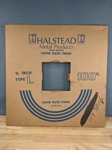 lot 311 image: Halstead 100 Feet Copper Water Tubing   T