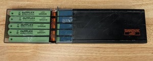 lot 289 image: Box of Sandvik 12 Cutflex High Speed Flexible Hacksaw Blades T