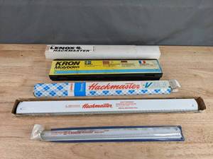 lot 313 image: A Variety of Different Hacksaw Blades  T