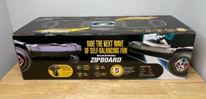 lot 3 image: Brand New Swagtron Shuttle Zipboard Electric Hoverboard Skateboard 7 mph and 3-Mile Range LED Wheels Bluetooth Speaker Y