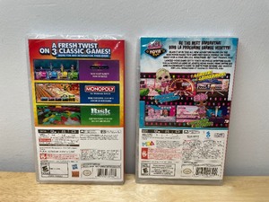 lot 55A image: Two Brand New Nintendo Switch Video Games LOL Suprise Movie Night & Hasbro Game Night Z