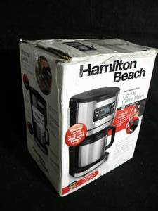 lot 223 image: Hamilton Beach Front Fill 12-Cup Programmable Coffeemaker